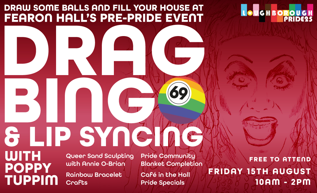 Drag Bingo and Lip Syncing event banner