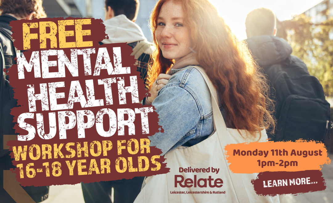 Free Mental Health Support Workshop for 16-18 year olds