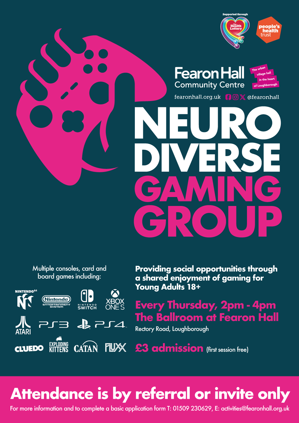 Fearon Hall Nuero Diverse Gaming Group poster image