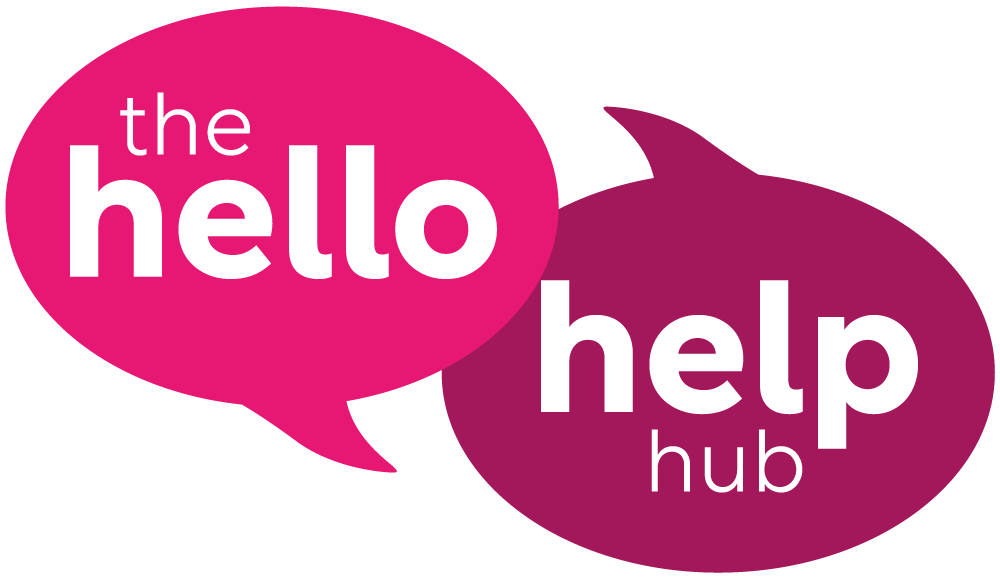 The Hello Help Hub logo